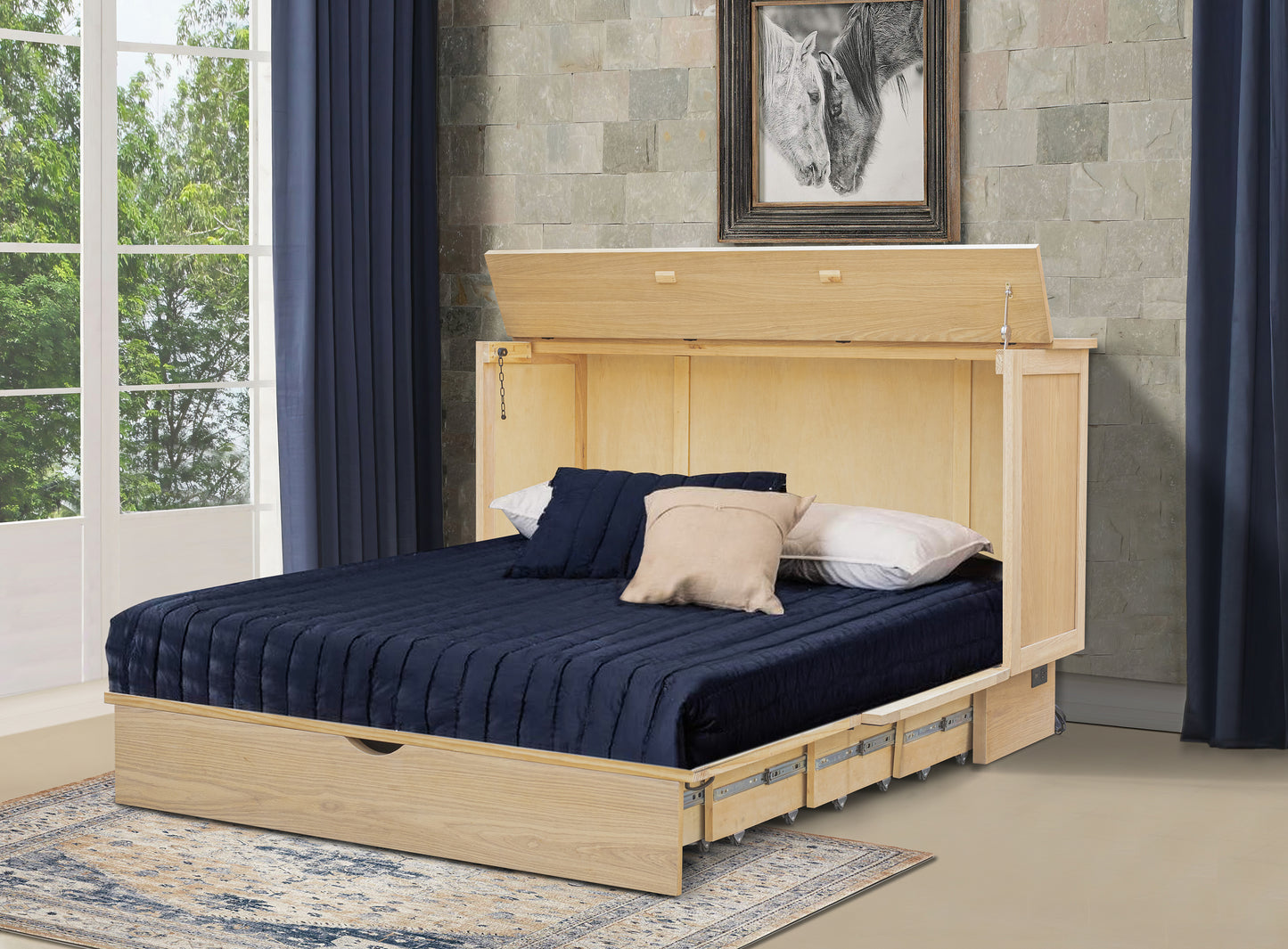 Bridger Creden-ZzZ Cabinet Bed
